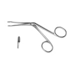 Aesculap Hartmann Ear Forceps, Heavy Pattern, Straight, Knee Bent, 135 mm - OF405R - 1 Each