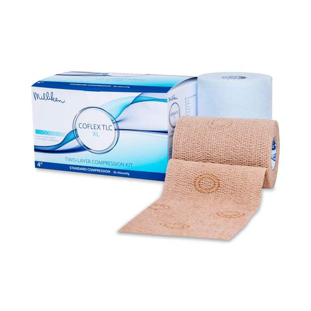 Milliken CoFlex TLC 2-Layer Standard Compression Bandage 7800TLC-XL - 16.0 Roll