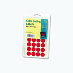 Avery-Dennison Multiuse Round Labels 05466 - 1008.0 Each