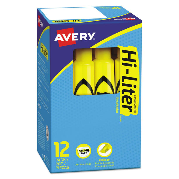 Avery-Dennison Desk Style Highlighter 07742 - 12.0 Each