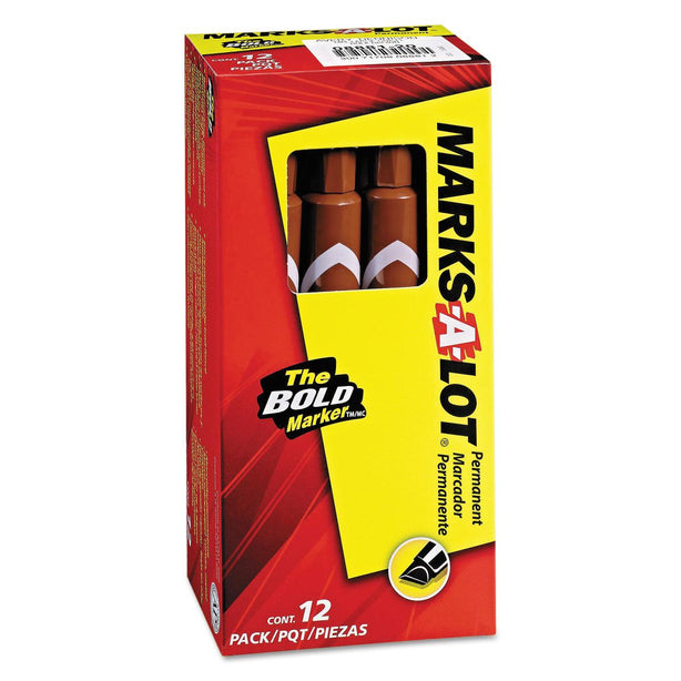 Avery-Dennison Marks-A-Lot Permanent Markers 08881 - 12.0 Each