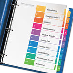 Avery-Dennison Avery-Dennison Table Of Contents Dividers 11188 - 6.0 Each