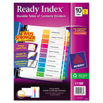 Avery-Dennison Avery-Dennison Table Of Contents Dividers 11188 - 6.0 Each
