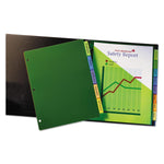 Avery-Dennison Plastic Tab Dividers 11901 - 8.0 Each