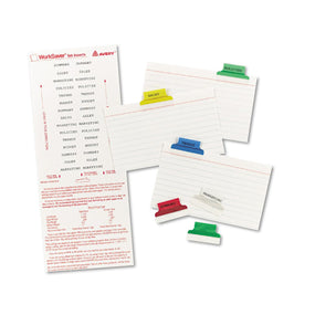 Avery-Dennison Self-Adhesive Tabs with Printable Inserts 16219 - 25.0 Each