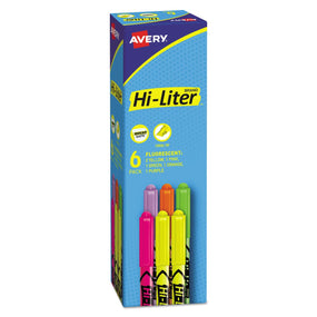 Avery-Dennison High-Liter Pen-Style Highlighters 23565 - 6.0 Each