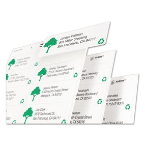 Avery-Dennison Easy-Peel White Address Labels 48460 - 100.0 Each
