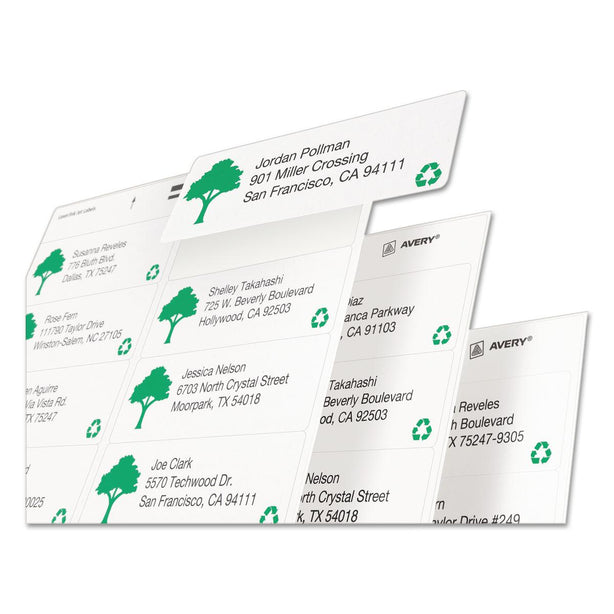 Avery-Dennison Easy-Peel White Address Labels 48460 - 100.0 Each