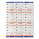 Avery-Dennison Easy-Peel White Address Labels 5160 - 100.0 Each
