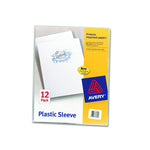 AVERY-DENNISON Plastic Sleeves 72311 12 Each - MDL-AVE72311
