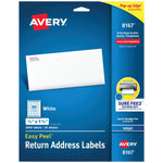 Avery-Dennison Easy-Peel White Address Labels 8167 - 2000.0 Each