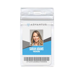 Advantus Corporation Resealable ID Badge Holders 75524 - 50.0 Each