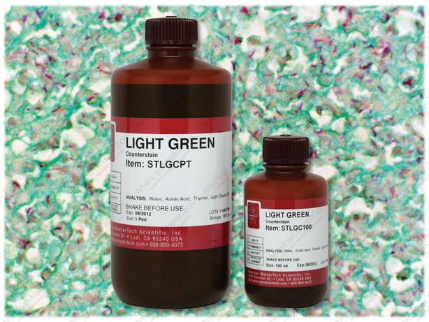 Statlab Medical Counterstain Light Green Pint - STLGCPT - 1 Each