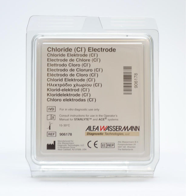 Alfa Wassermann Accessories for Chemistry Analyzers ISE Chloride Electrode, Drop Ship Only - AWR906178