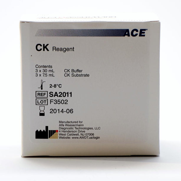 Alfa Wassermann ACE for Chemistry Systems Creatine Kinase Reagent Kit, 750 Tests / Kit - AWRSA2011