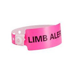 IDENTIPLUS Identiplus Poly Patient Alert Wristbands ALR-PW-07 500 Each - MDL-AXNALRPW07