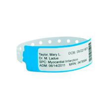 Identiplus Identiplus Poly Label Shield Wristbands CLS-PS-05 - 500.0 Each