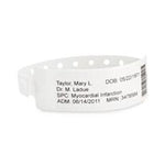 Identiplus Identiplus Poly Label Shield Wristbands CLS-PS-09 - 500.0 Each