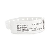 Identiplus Identiplus Poly Label Shield Wristbands CLS-PS-09 - 500.0 Each
