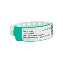 Identiplus Identiplus Poly Label Shield Wristbands CLS-PS-35 - 500.0 Each