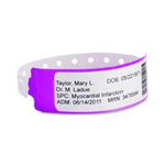 Identiplus Identiplus Poly Label Shield Wristbands CLS-PS-36 - 500.0 Each