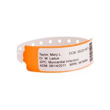 Identiplus Identiplus Poly Label Shield Wristbands CLS-PS-40 - 500.0 Each