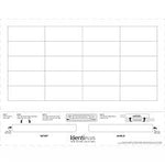 IDENTIPLUS Identiplus Laser Chart Labels for Wristbands LZ-105-09 1000 Each - MDL-AXNLZ10509