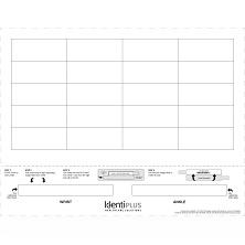 IDENTIPLUS Identiplus Laser Chart Labels for Wristbands LZ-105-09 1000 Each - MDL-AXNLZ10509