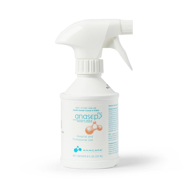 ANACAPA TECHNOLOGIES INC Anacapa Anasept Antimicrobial Skin and Wound Cleanser 4008TC 12 Each