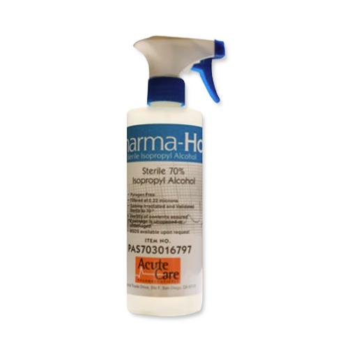 Acute Care Pharmaceuticals Pharma-Hol Sterile 70% IPA/30% USP WFI Cleaners PAS703016797 - 9.0 Each