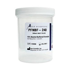 Azer Scientific Pre-Filled 10% Formalin Container PFNBF-240 - 24.0 Each - MDL-AZR-PFNBF-240