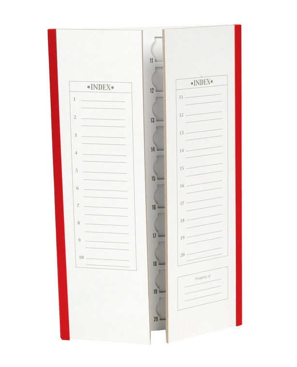 Azer Scientific Cardboard Slide Folder ES020-R - 72.0 Each - MDL-AZRES020R