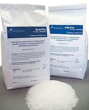 Azer Scientific Azerfin Paraffin Advance, Infiltration and Embedding Medium, 1 kg, 8 per Case - ES34903 - 8 Each