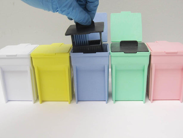 Azer Scientific Slide Staining Jars with Rack - AZRES4400AS
