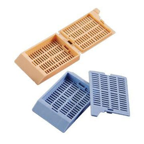 Azer Scientific One-Piece Histology Tissue Cassette with Snap Apart Lid - AZRES6010PH