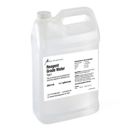 Azer Scientific Reagent Grade Water, Type 1 ES613 - 12.0 Each