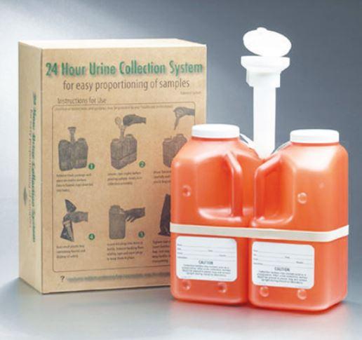 Azer Scientific Dual Preservative 24 Hour Urine Collection System Azer Scientific ES62315 - 5.0 Each - MDL-AZRES62315