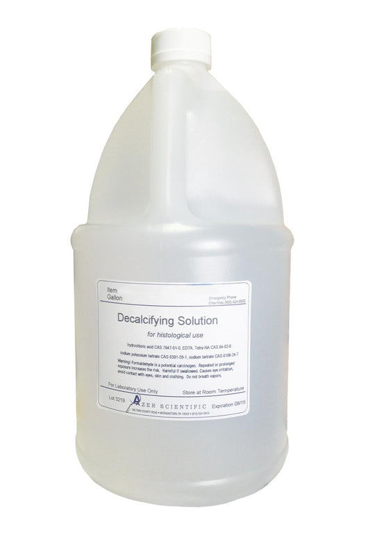 Azer Scientific Decalcification-Formic Decalcifier Formic Acid Solution, 1 gal., 4/cs - ES731 - 4 Each