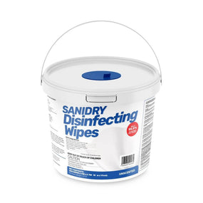 Azer Scientific Sanidry Disinfecting Wipes ES86648 - 4.0 Each