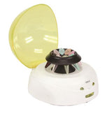 Azer Scientific Mini 8-Place Centrifuge with 2 Rotors, Fixed Speed 7,000 RPM, Continuous Run Time, 100-240V (US Plug), Green Lid - ESCSMT120V - 1 Each