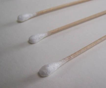 Azer Scientific Tissue Marking Dye Applicator Stick, Cotton Tipped (One End) Wood, 6", 100 per Bag - ESTMD-STK - 100 Each