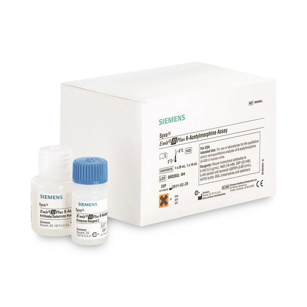EMIT II Plus 6-Acetylmorphine Drug of Abuse Assay Kit - 9R039UL - 1 Kit - MDL-B-C9R039UL