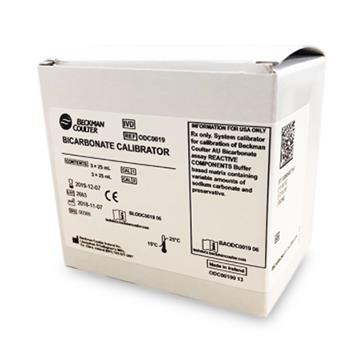 Beckman Coulter Clinical and Assays Bicarbonate Calibrator, Levels 1-2, Three 25 mL Vials per Level - B-CODC0019