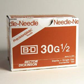 BD Regular Bevel Needles - 305106 - 100 Each - MDL-B-D305106Z