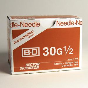 BD Regular Bevel Needles - 305106 - 100 Each - MDL-B-D305106Z