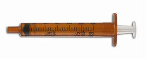 BD BD Amber Oral Syringes 305209 100 Each - MDL-B-D305209Z