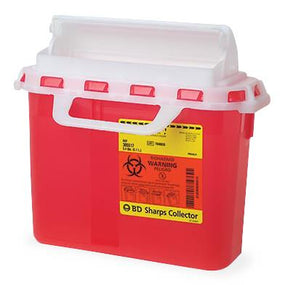BD Side Entry Sharps Collectors 305425 - 12.0 Each