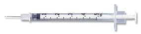 BD BD Needled Tuberculin Syringes 305620 - 500.0 Each - MDL-B-D305620