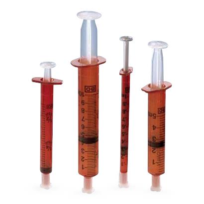 BD 305855 Sterile Enteral Syringe with Clear Barrel and UniVia Connector, 5 mL - MDL-B-D305855 - 500 Each
