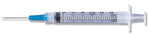 BD BD Luer-Lok Syringes w/Attached Needle 309571 100 Each - MDL-B-D309571Z